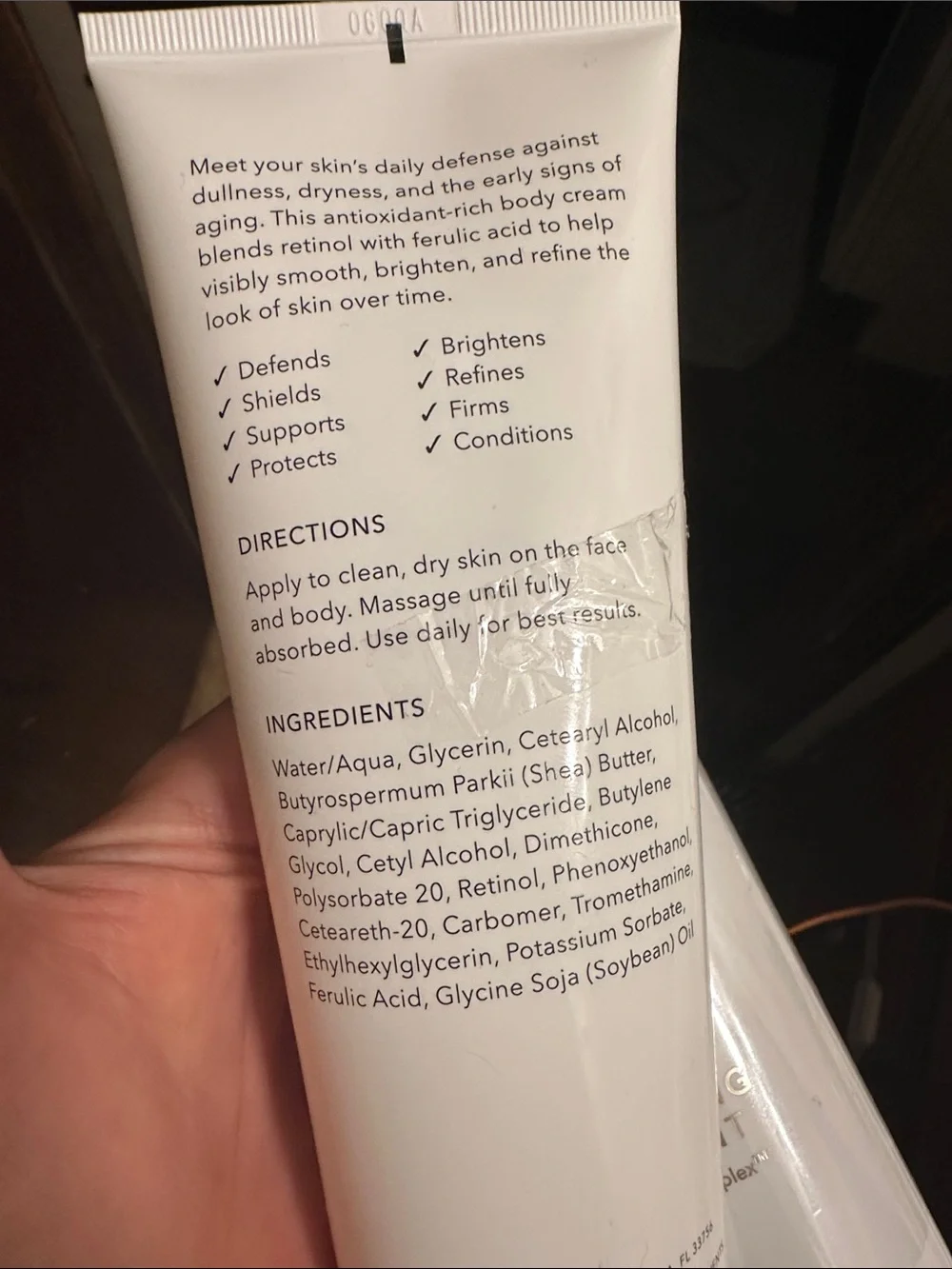 Nakery Beauty White Retinol + Ferulic Face & Body Crème - Hydrating Moisturizer